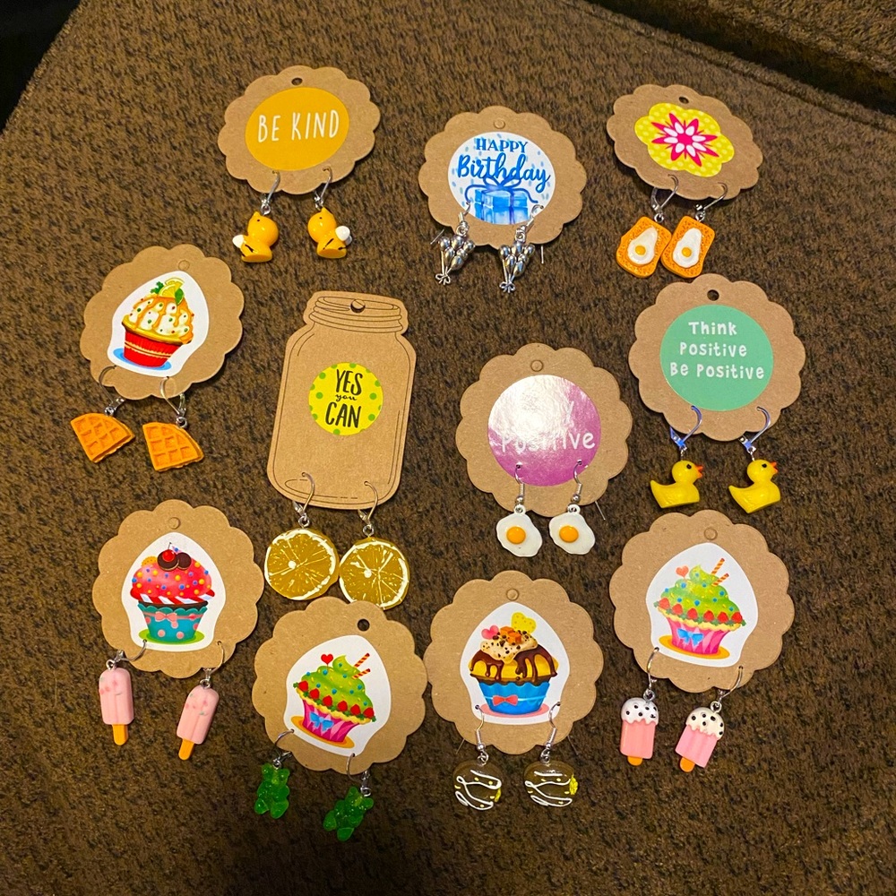 Fun Earrings 3 for $15
